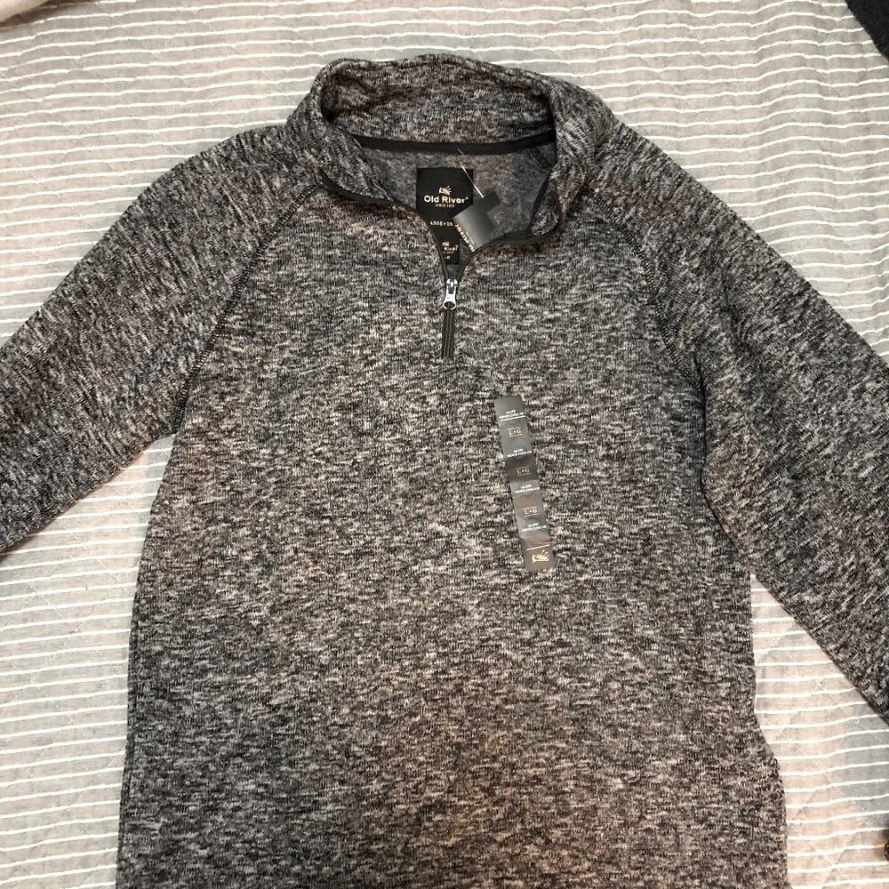 Old River Men's Gray Fleece - Size Large - w/ Tags